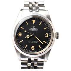 Rolex Oyster Perpetual Explorer Matte Dial 1016 Steel Automatic Watch, 1969