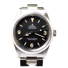 Rolex Oyster Perpetual Explorer Matte Dial 1016 Steel Automatic Watch, 1972