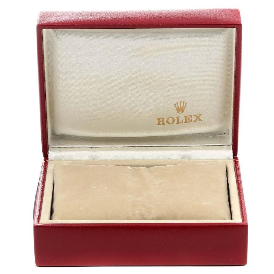 Rolex Oyster Perpetual Fluted Bezel Steel Yellow Gold Ladies Watch 67193 Box 7