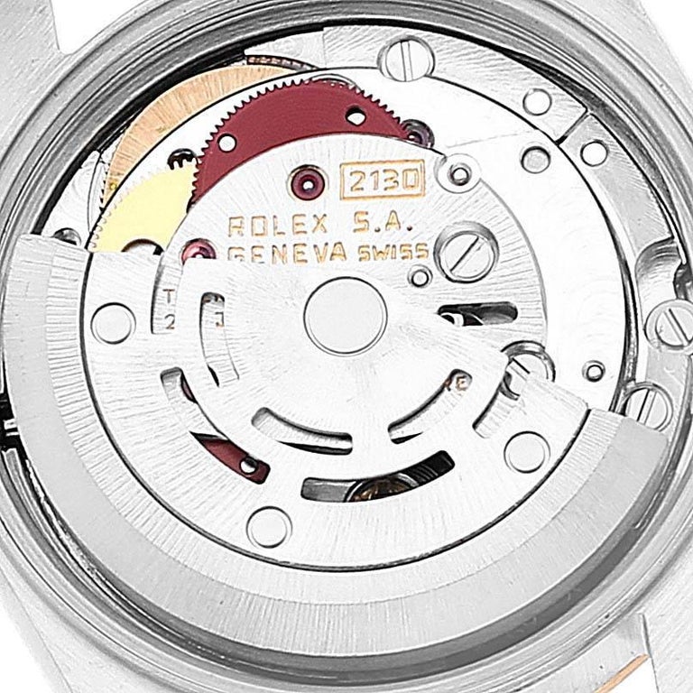 Rolex Oyster Perpetual Fluted Bezel Steel Yellow Gold Ladies Watch