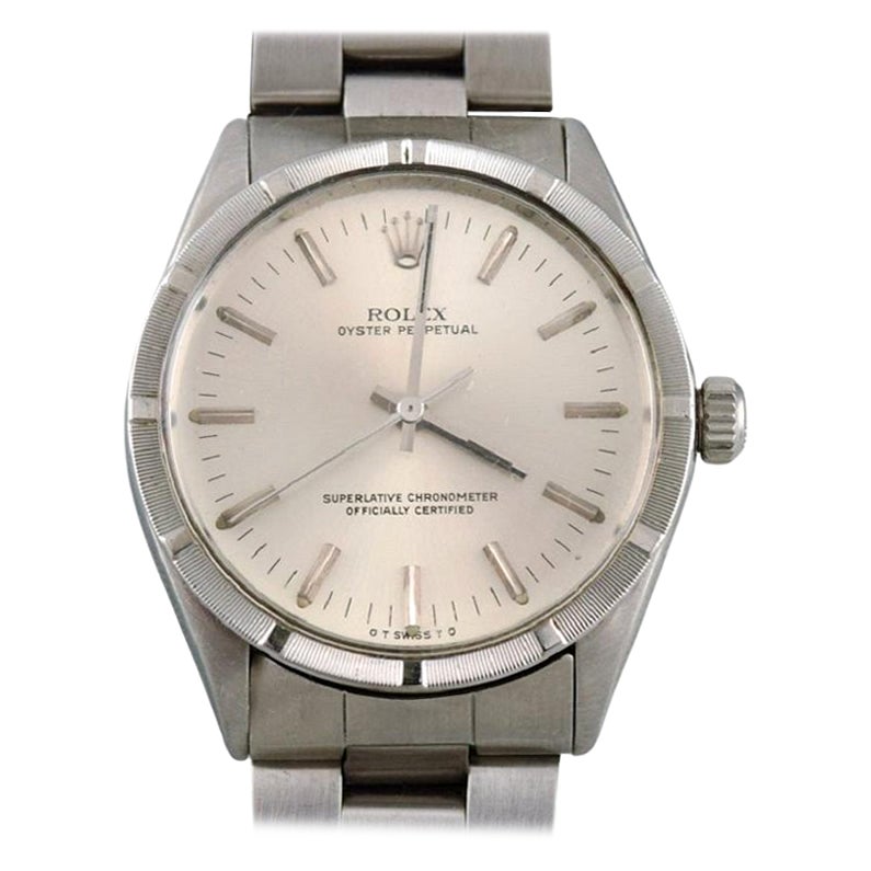 Rolex Oyster Perpetual Quadrante Sigma in oro, 1973, Orologio da polso da uomo in vendita