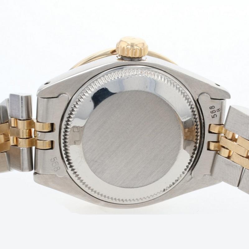 Rolex Oyster Perpetual Ladies Wristwatch 6917 Stainless & 18k Gold Dias 1Yr Wnty 3