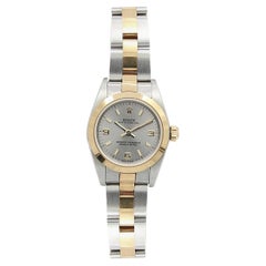Rolex Oyster Perpetual Lady 76183 Steel/Gold - Grey Dial, Oyster Bracelet