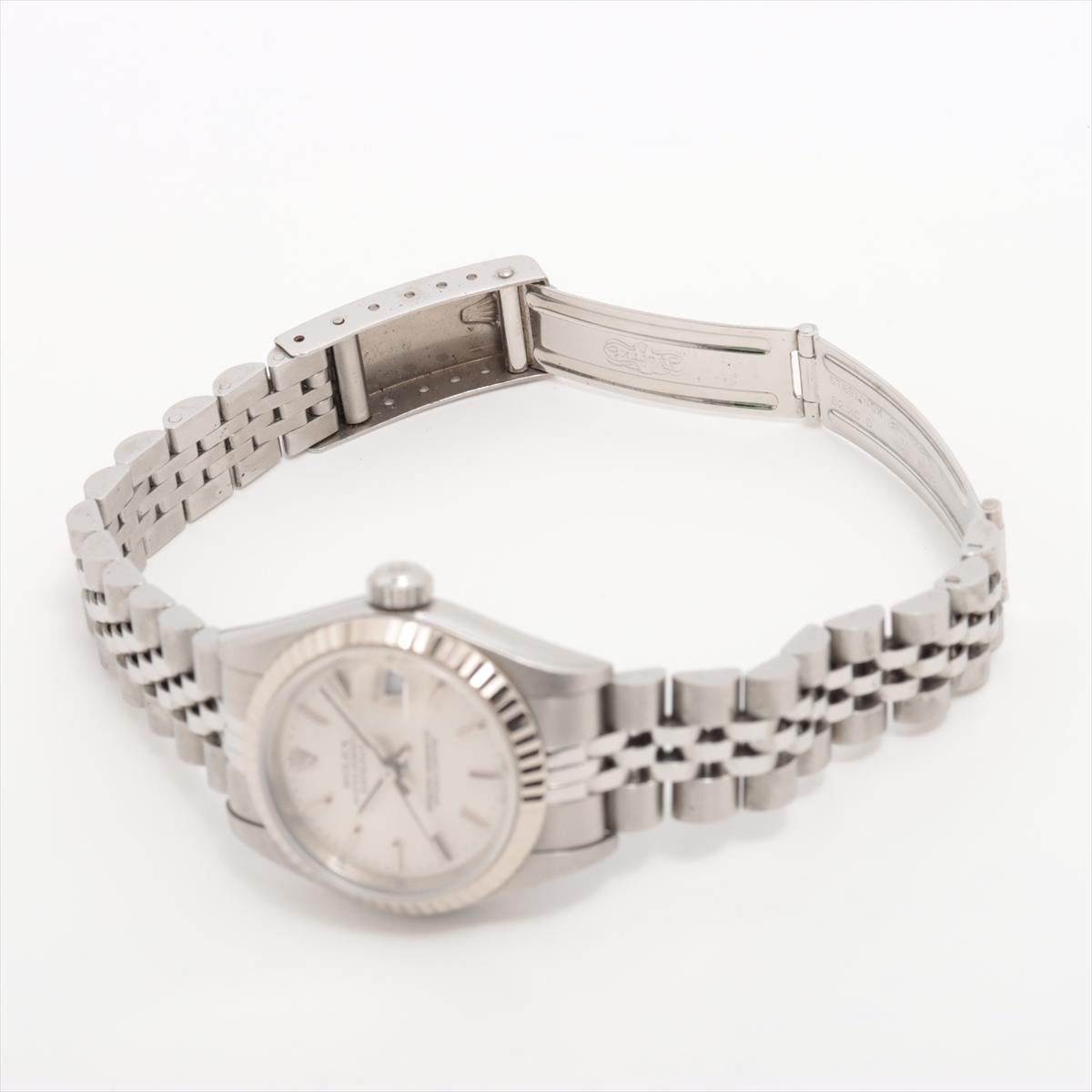 Women's or Men's Rolex Oyster Perpetual Lady Datejust Silver Dial Jubilee Bracelet Watch 79174