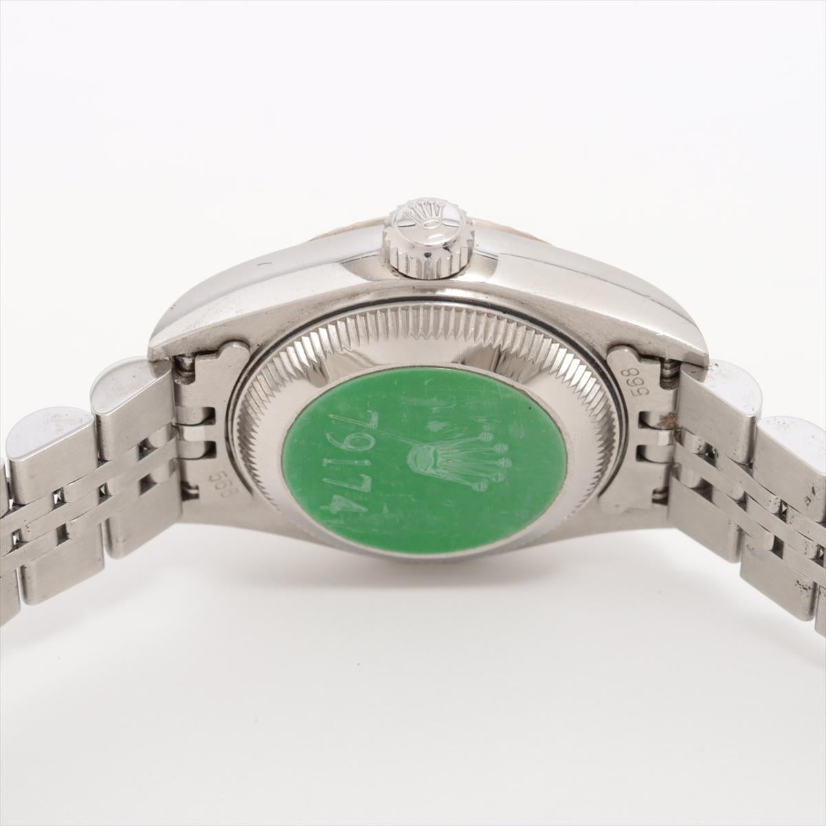 Rolex Oyster Perpetual Lady Datejust Silver Dial Jubilee Bracelet Watch 79174 1