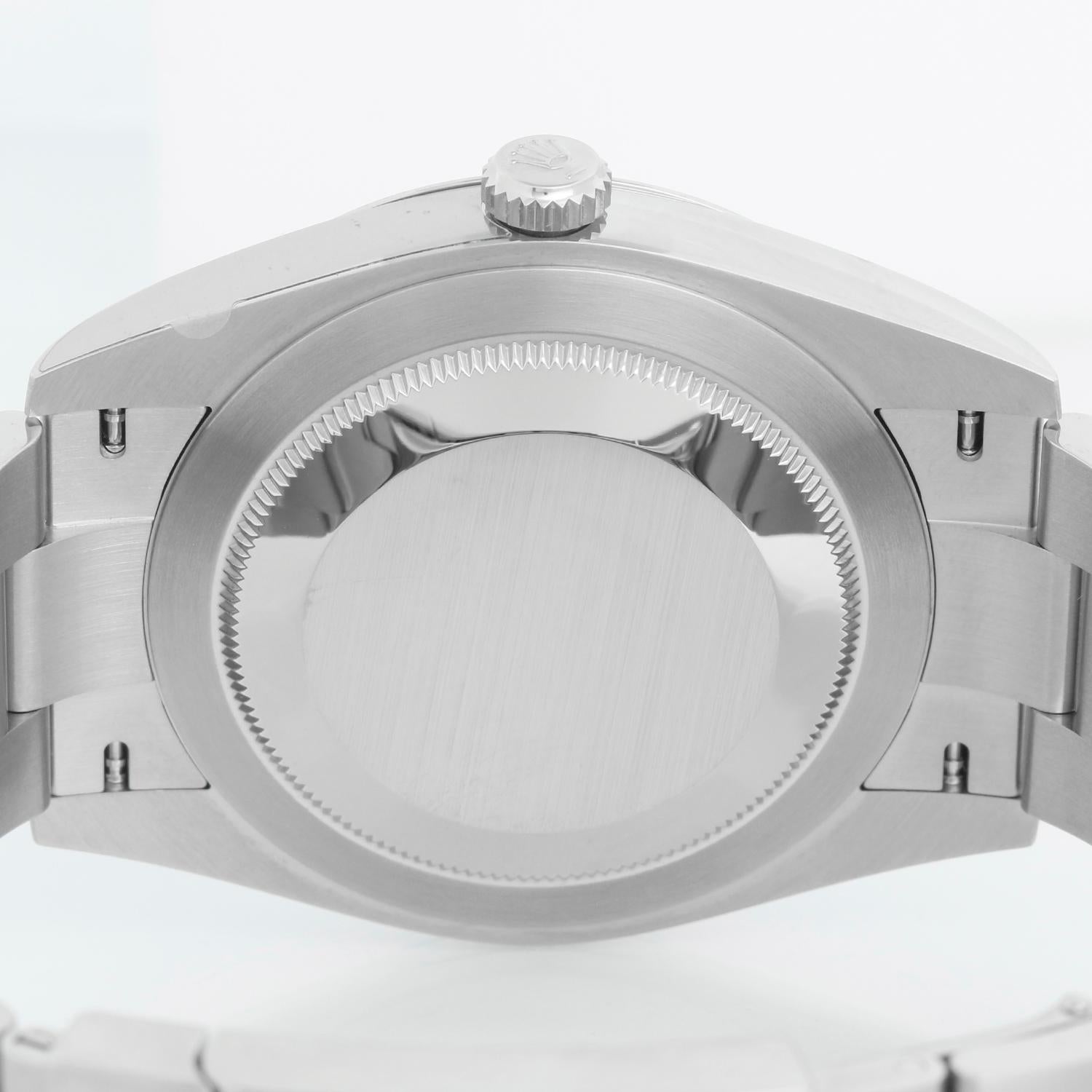 Rolex Oyster Perpetual Men's 41mm Coral Red Stainless Steel 124300 2