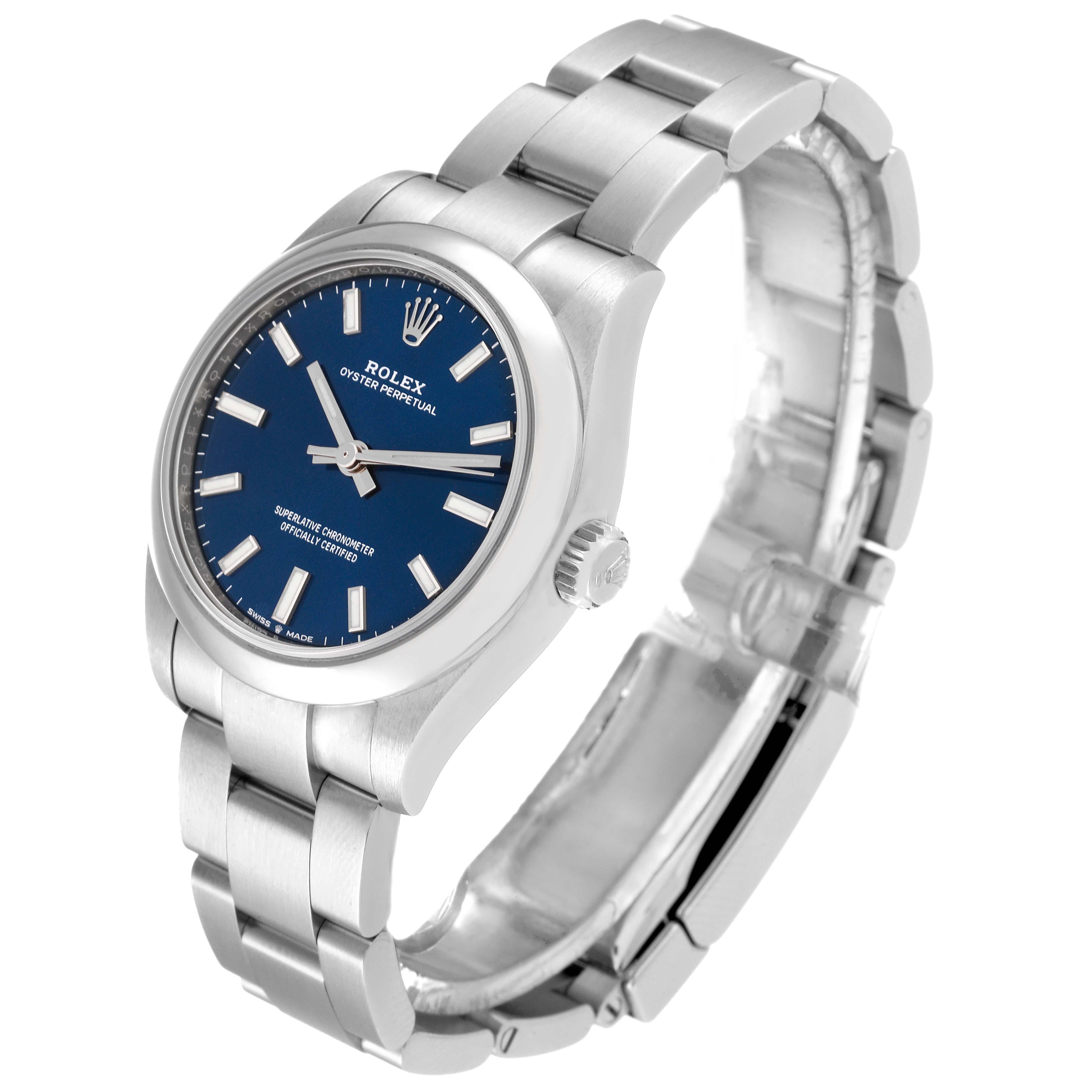 rolex dunkelblaues zifferblatt