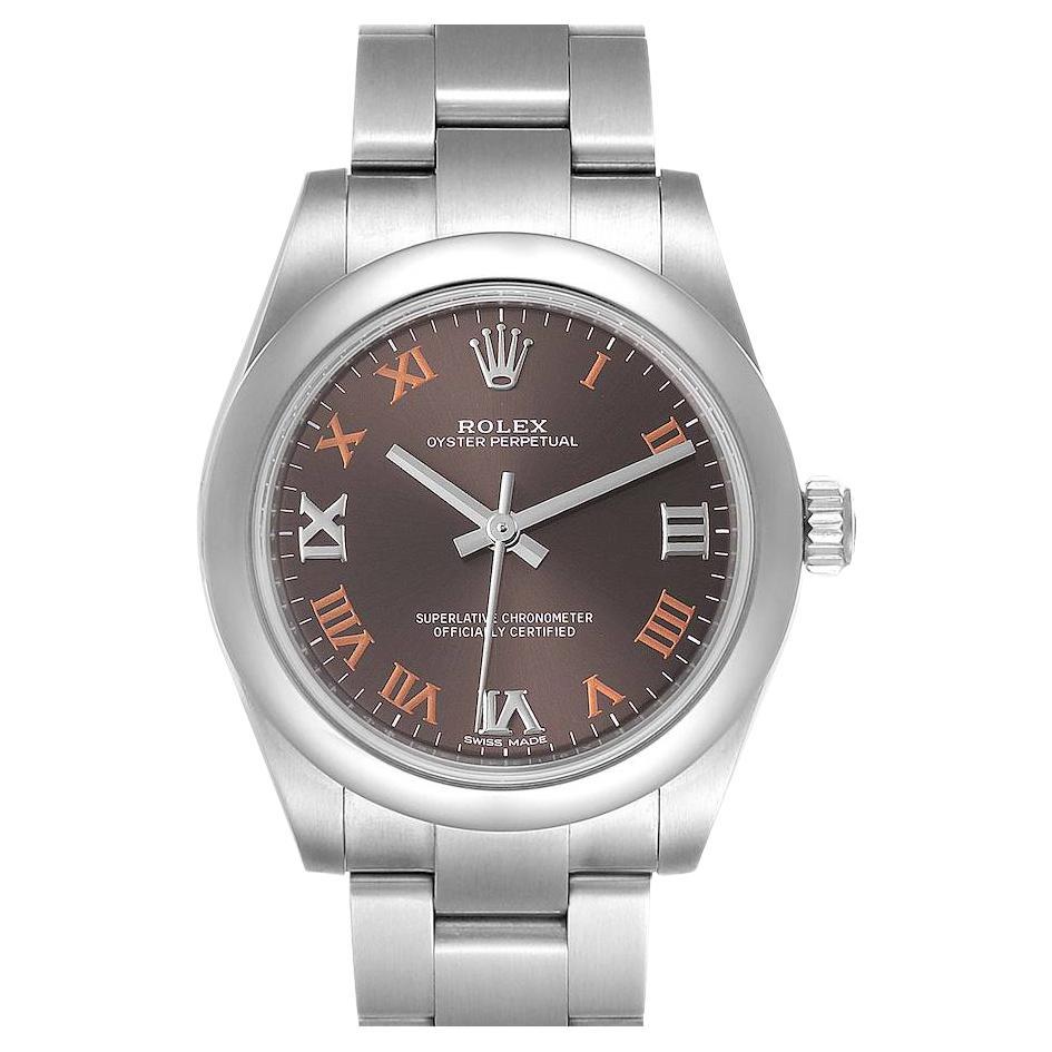 Rolex Oyster Perpetual 177200 Women’s Automatic Watch with Box and