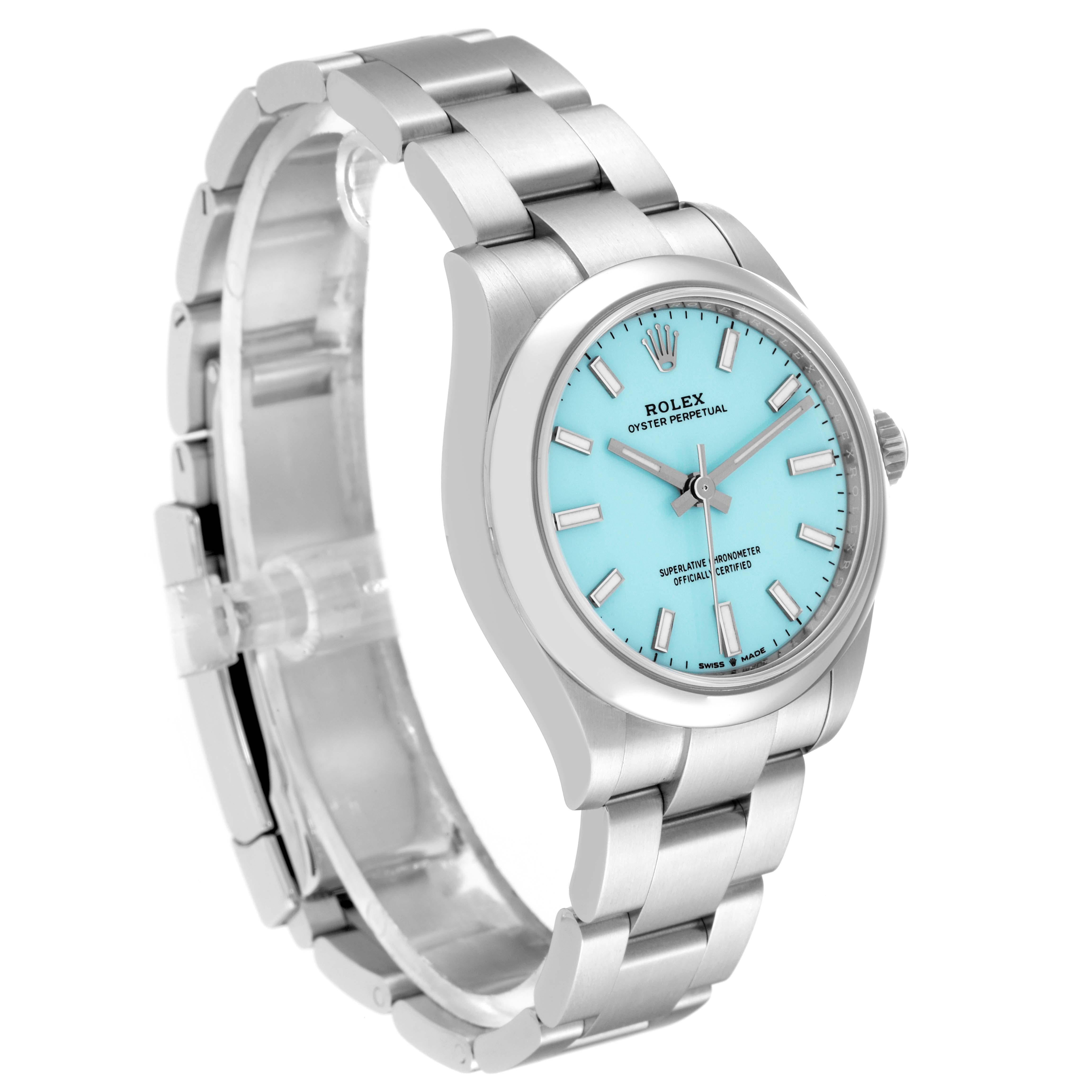 turquoise rolex watch