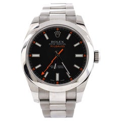 Rolex Oyster Perpetual Milgauss Montre automatique en acier inoxydable 40