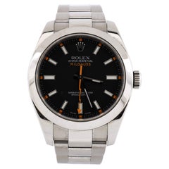 Rolex Oyster Perpetual Milgauss Automatic Watch Stainless Steel 40