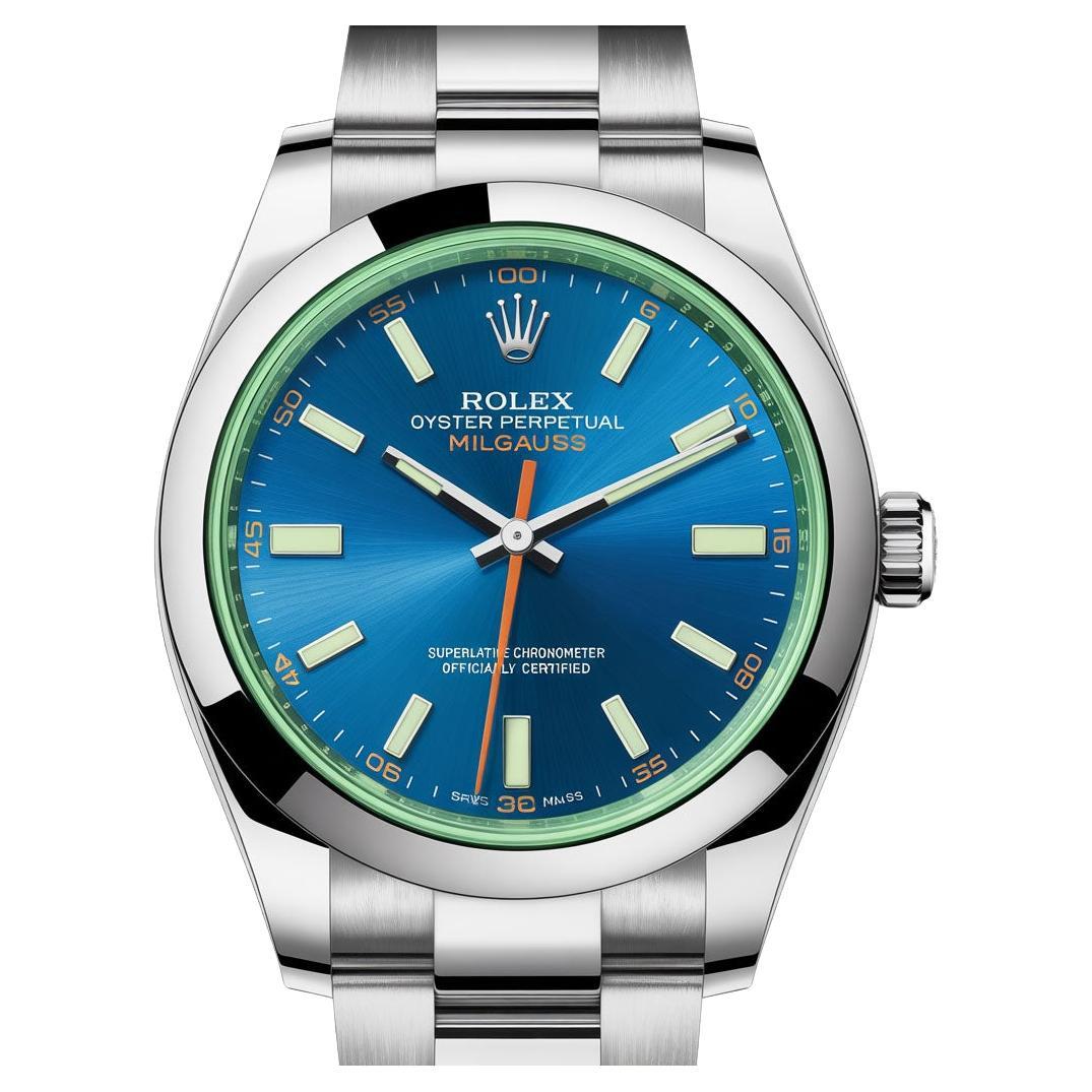 Rolex Oyster Perpetual Milgauss Mens Watch 2018 For Sale