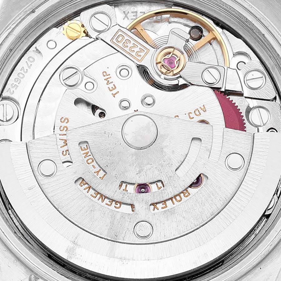 Rolex Oyster Perpetual Non-Date Steel Yellow Gold Ladies Watch 76183 Box Papers 3