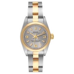 Rolex Oyster Perpetual Non-Date Steel Yellow Gold Ladies Watch 76183