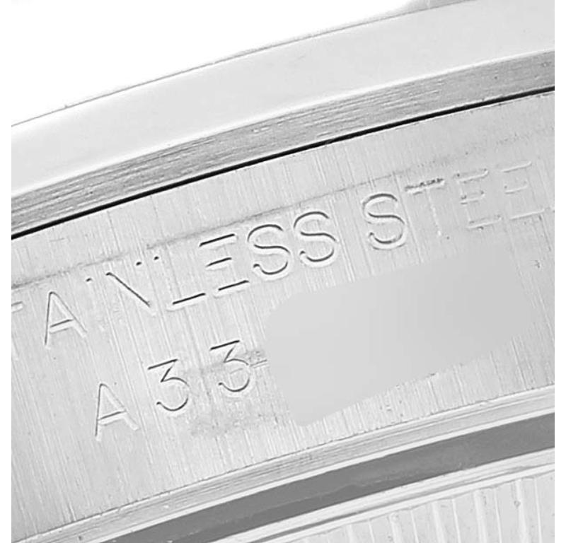 Rolex Oyster Perpetual Nondate Black Dial Steel Ladies Watch 76080 3