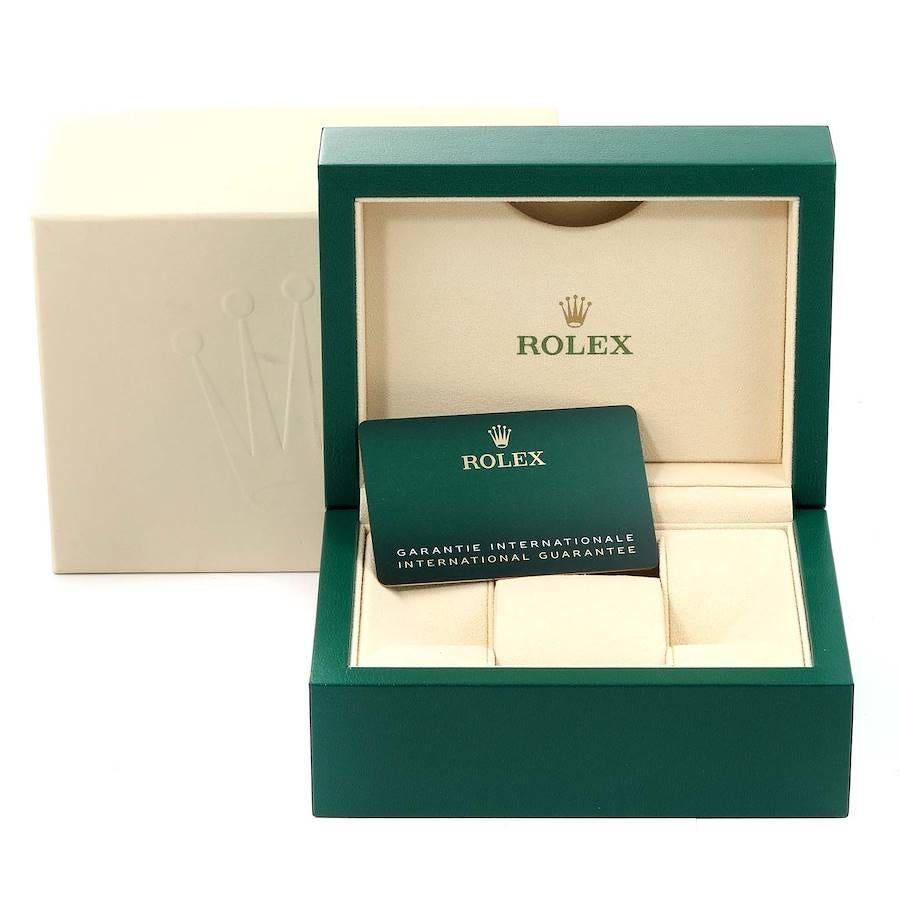 Rolex Oyster Perpetual Nondate Blue Dial Steel Ladies Watch 276200 Unworn For Sale 5