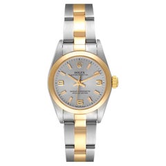 Rolex Oyster Perpetual Nondate Steel Yellow Gold Ladies Watch 76183