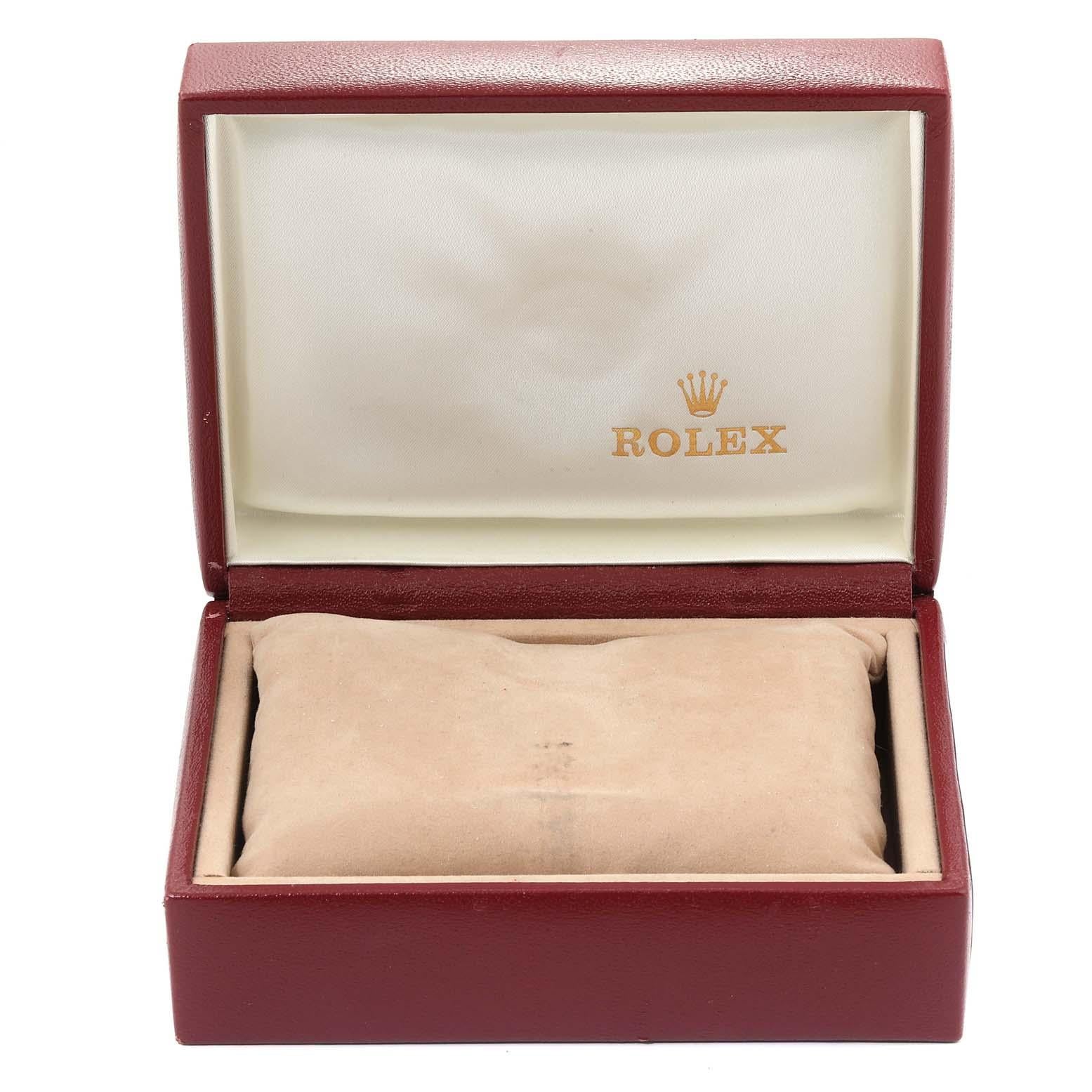 Rolex Oyster Perpetual NonDate Yellow Gold Ladies Watch 6719 For Sale 4