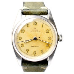 Rolex Oyster Perpetual Precision Big Bubbleback 6028 Steel Automatic Watch, 1952
