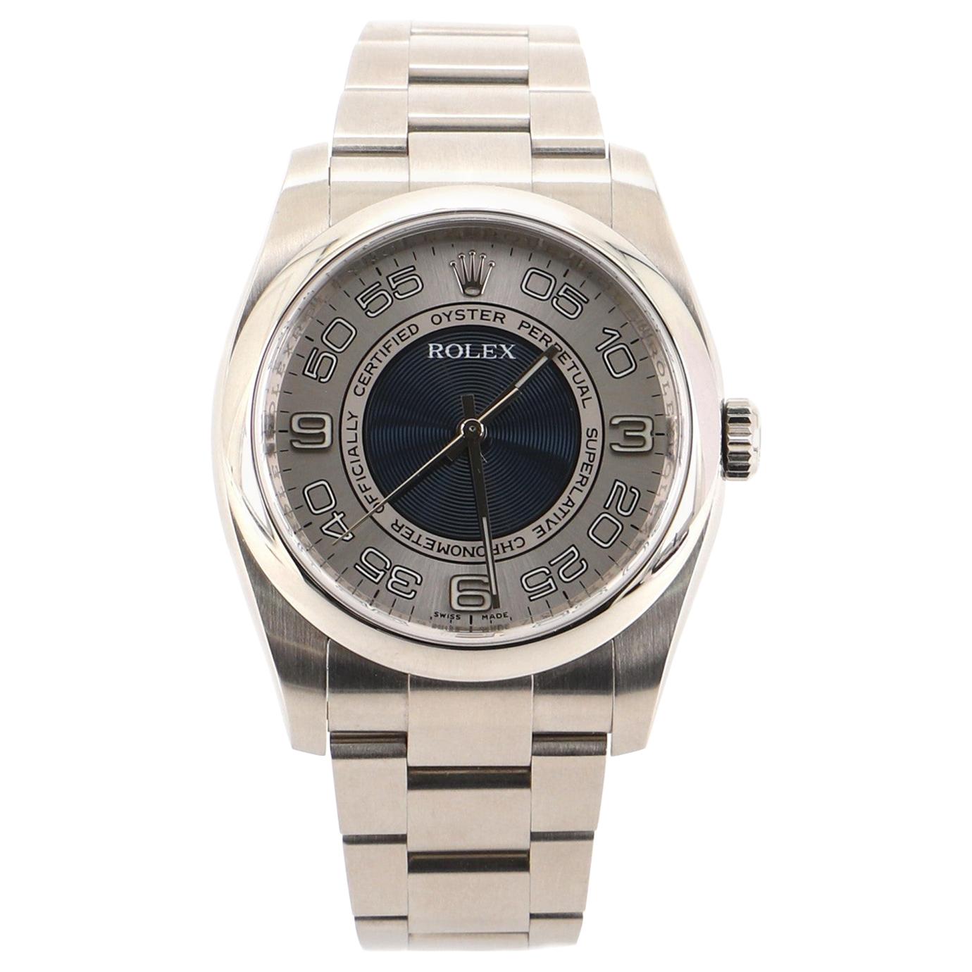 Rolex Oyster Perpetual Random Roulette Automatic Stainless Steel 36 Watch