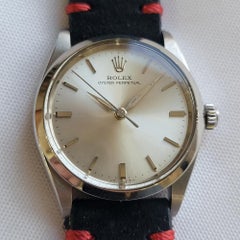 Rolex Oyster Perpetual Ref 1002 34mm Mens 1960s Vintage Automatic RA716