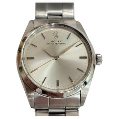 Rolex Oyster Perpetual ref 1002 All Original Mens 34mm 1960s Automatic RA716S