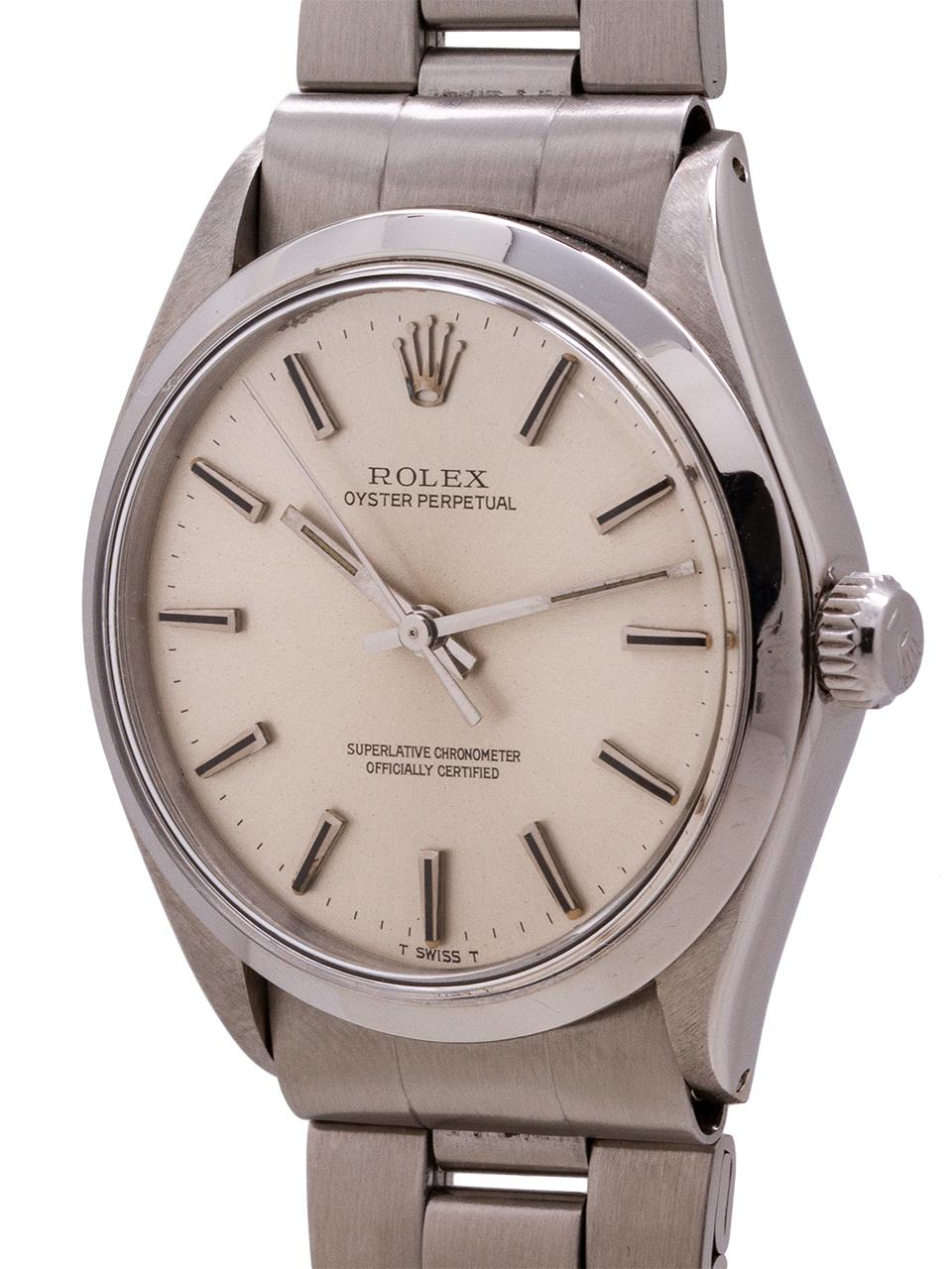rolex oyster 1971