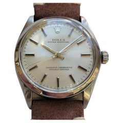 Rolex Oyster Perpetual Ref 1002 Mens 1960s 34mm Vintage Automatic RA461B
