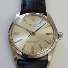 Rolex Oyster Perpetual ref 1002 Mens 34mm 1960s Vintage Automatic RA793B