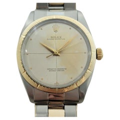 Rolex Oyster Perpetual Ref 1008 14k SS Mens Automatic 1960s All Original RA652