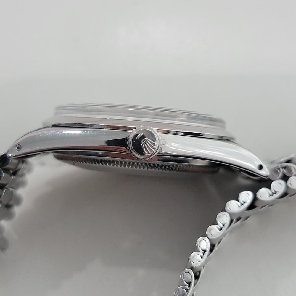 Rolex Oyster Perpetual Ref 1018 36mm Mens Automatic 1960s All Original RA538 en vente 4