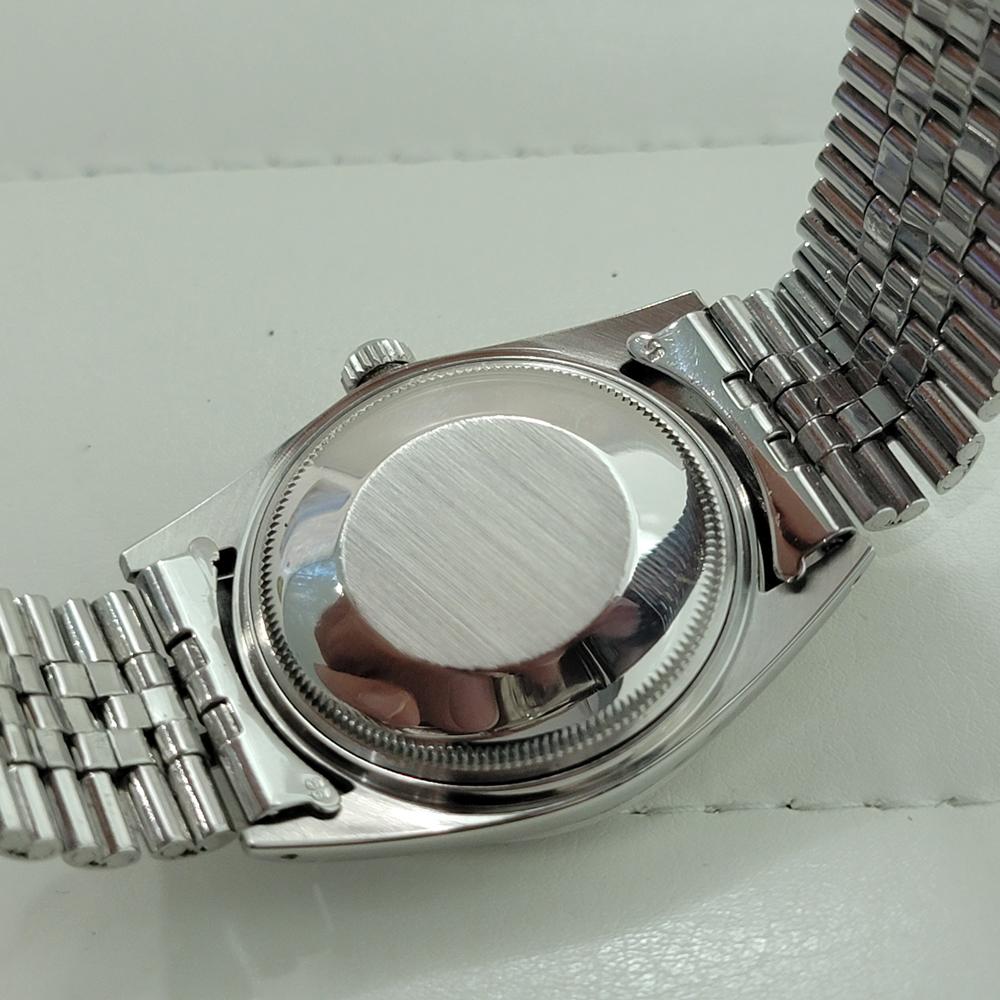 Rolex Oyster Perpetual Ref 1018 36mm Mens Automatic 1960s All Original RA538 en vente 5