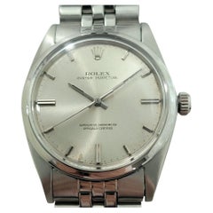 Rolex Oyster Perpetual Ref 1018 36mm Mens Automatic 1960s All Original RA538