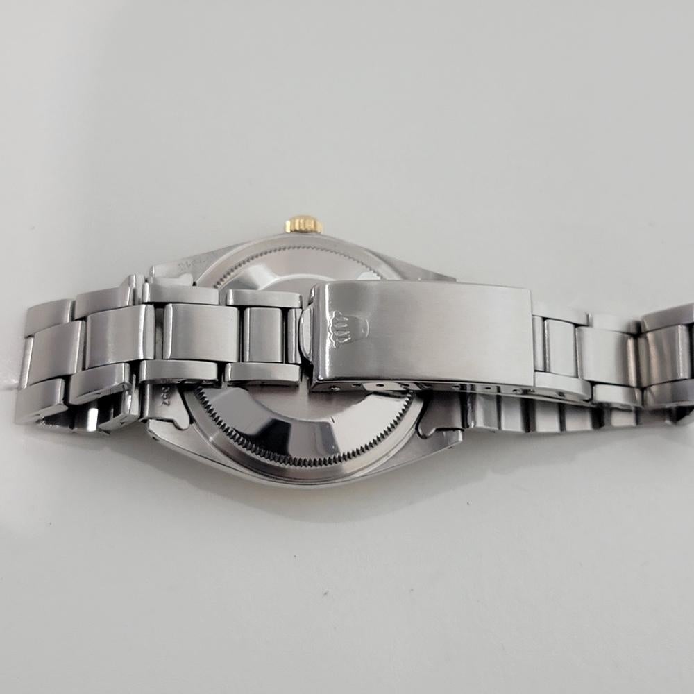 Rolex Oyster Perpetual Ref 1038 35mm 14k SS Mens Automatic 1960s Vintage By RA567 im Angebot 7
