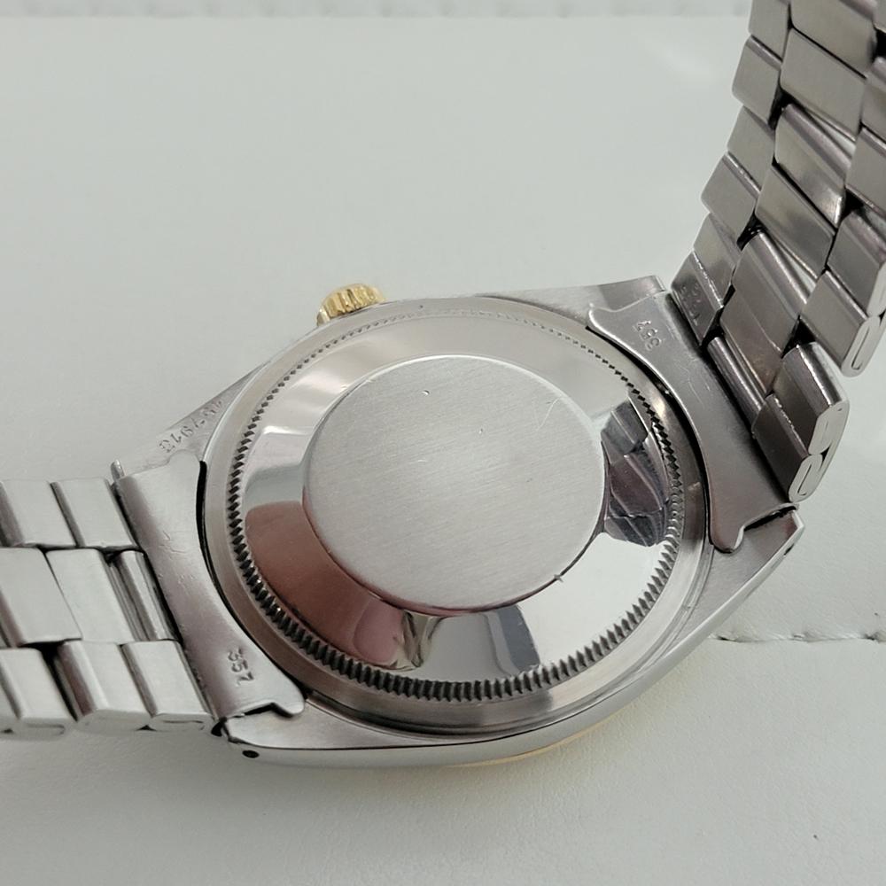 Rolex Oyster Perpetual Ref 1038 35mm 14k SS Mens Automatic 1960s Vintage By RA567 im Angebot 5