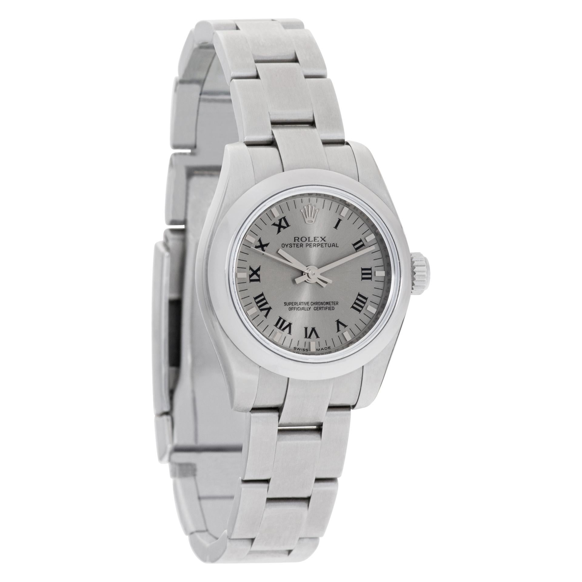 Rolex Oyster Perpetual ref 176200 stainless steel 26mm auto watch In Excellent Condition In Surfside, FL