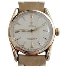 Rolex Oyster Perpetual Ref 6094 Oro macizo 14k Hombre 1950 Automático RA657