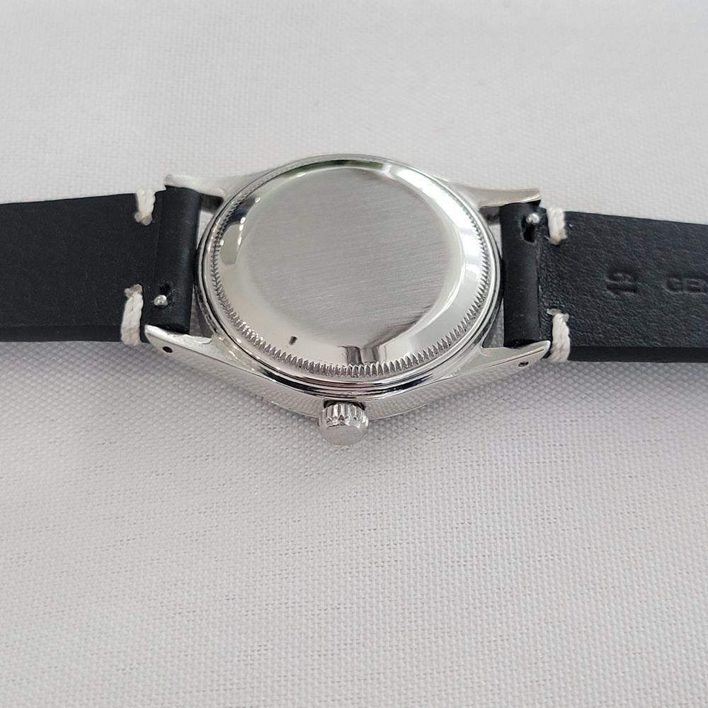 Rolex Oyster Perpetual Ref 6532 Mens 1950s 34mm Vintage Automatic RA662 en vente 6