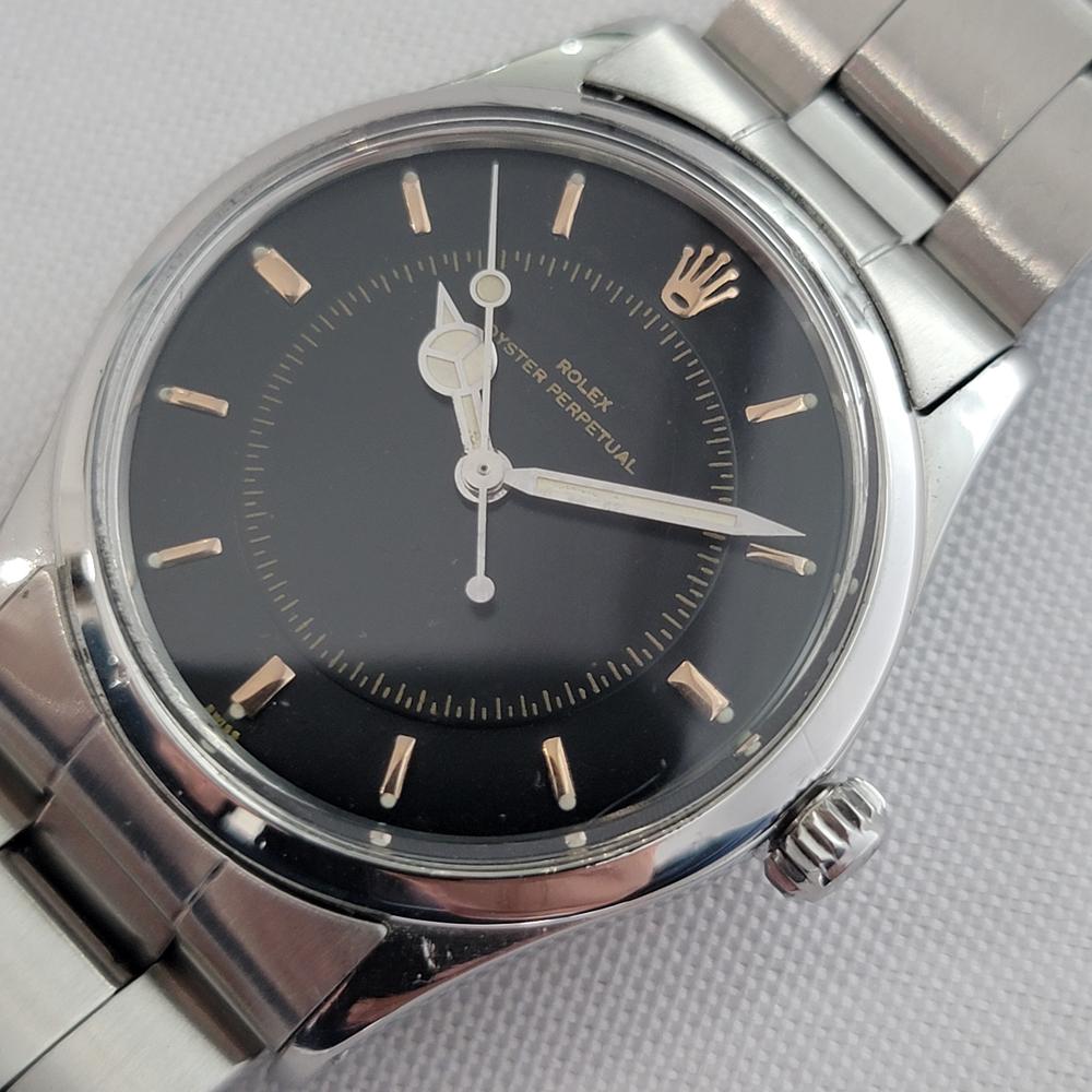De los hombres Rolex Oyster Perpetual Ref 6532 Hombre 1950s 34mm Vintage Automático RA662 en venta