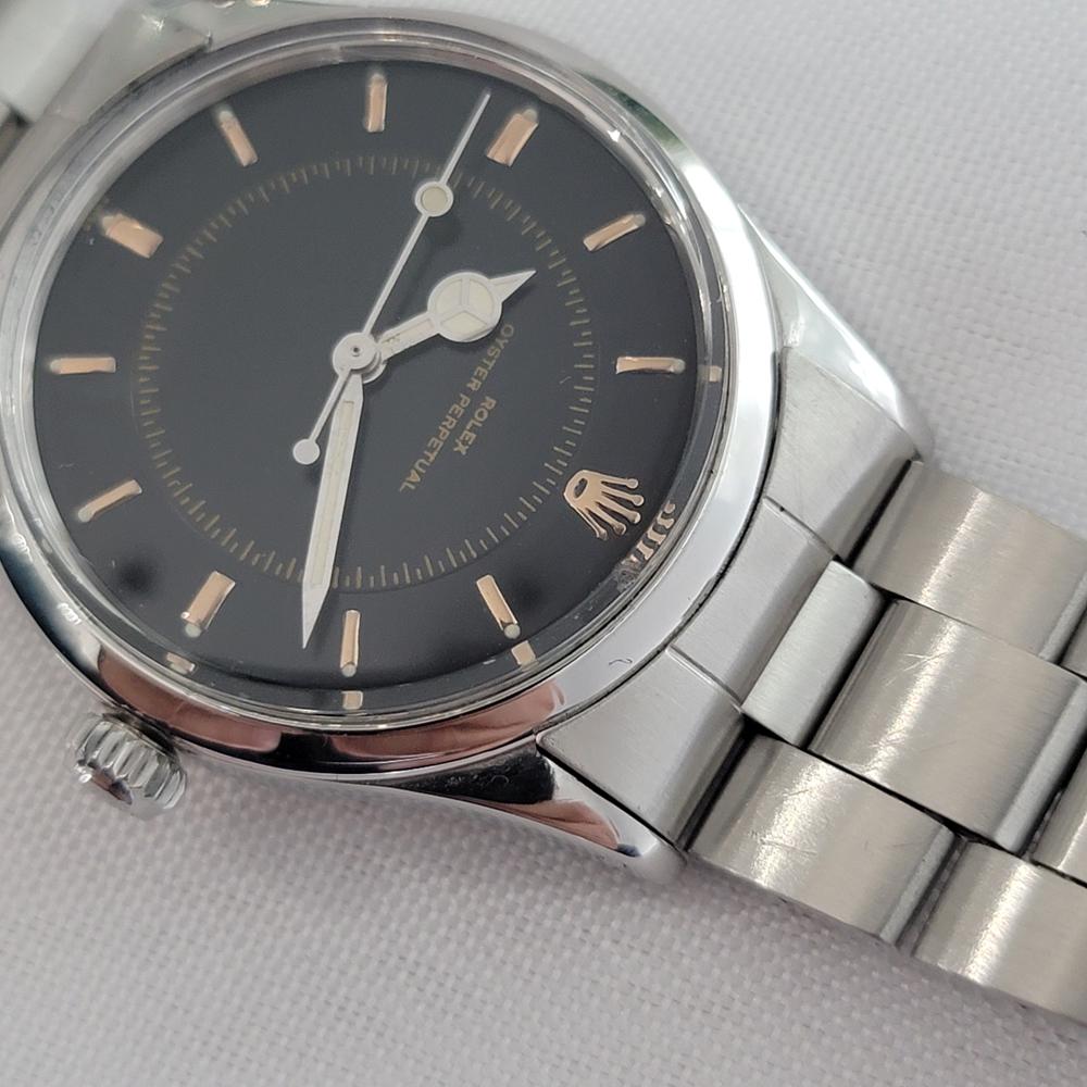 Rolex Oyster Perpetual Ref 6532 Hombre 1950s 34mm Vintage Automático RA662 en venta 2
