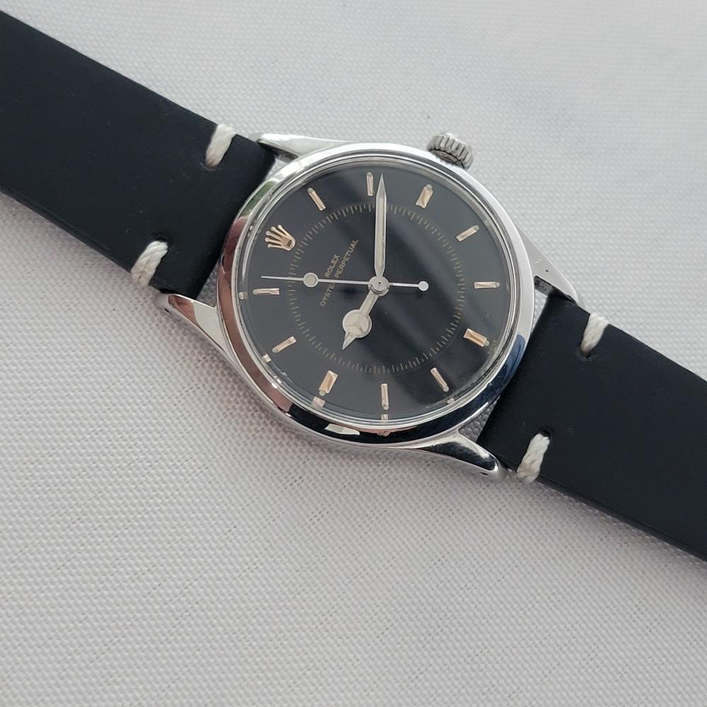 Rolex Oyster Perpetual Ref 6532 Mens 1950s 34mm Vintage Automatic RA662 en vente 3