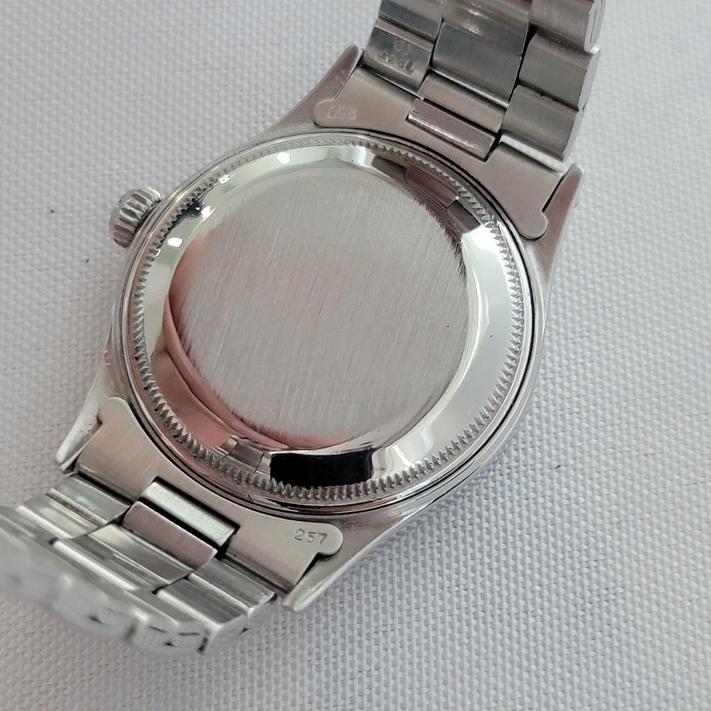 Rolex Oyster Perpetual Ref 6532 Hombre 1950s 34mm Vintage Automático RA662 en venta 5