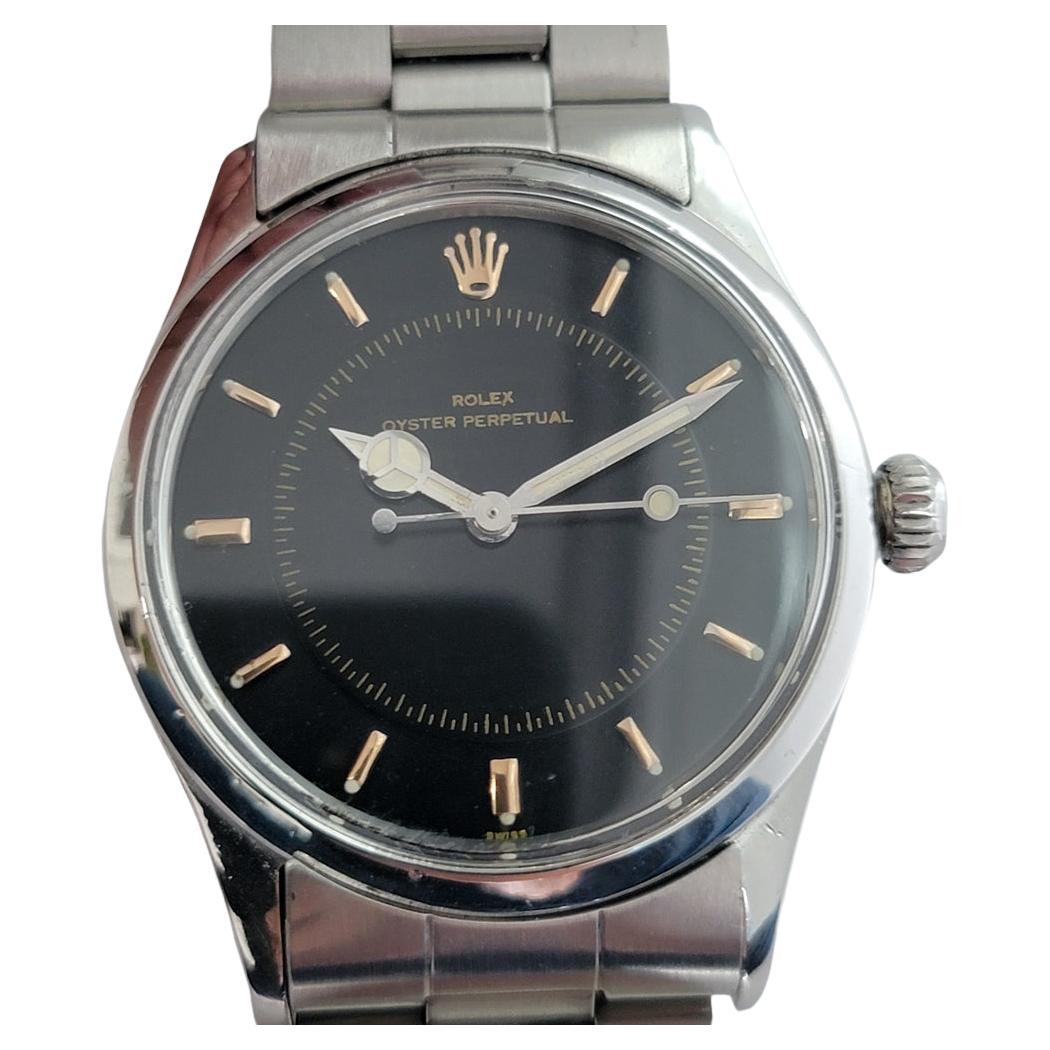Rolex Oyster Perpetual Ref 6532 Mens 1950s 34mm Vintage Automatic RA662
