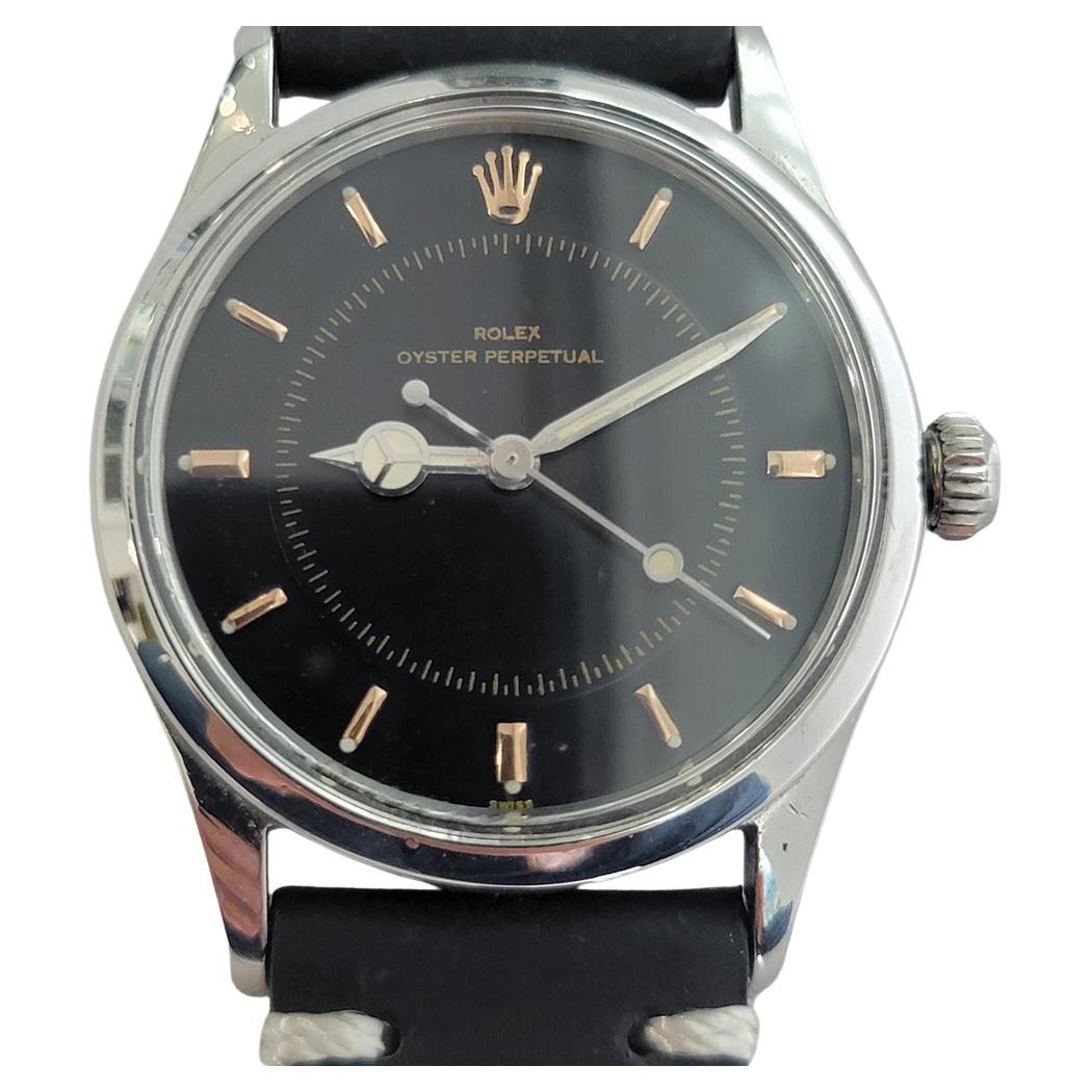 Rolex Oyster Perpetual Ref 6532 Hombre 1950s 34mm Vintage Automático RA662