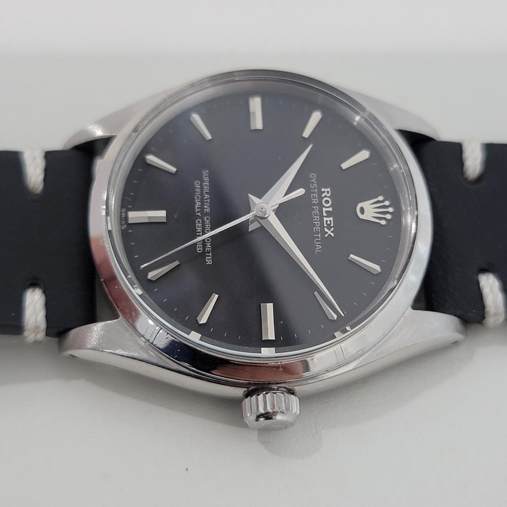 Rolex Oyster Perpetual Ref 6564 34mm Mens Automatic 1950s Rare Vintage RA532B en venta 1