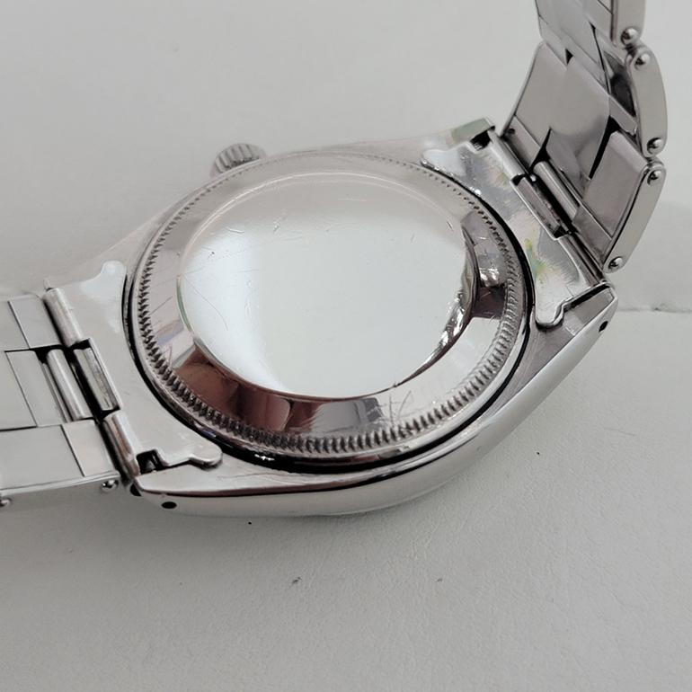 Rolex Oyster Perpetual Ref 6564 34mm Hombre Automático Gay Freres 1950s RA532 en venta 6