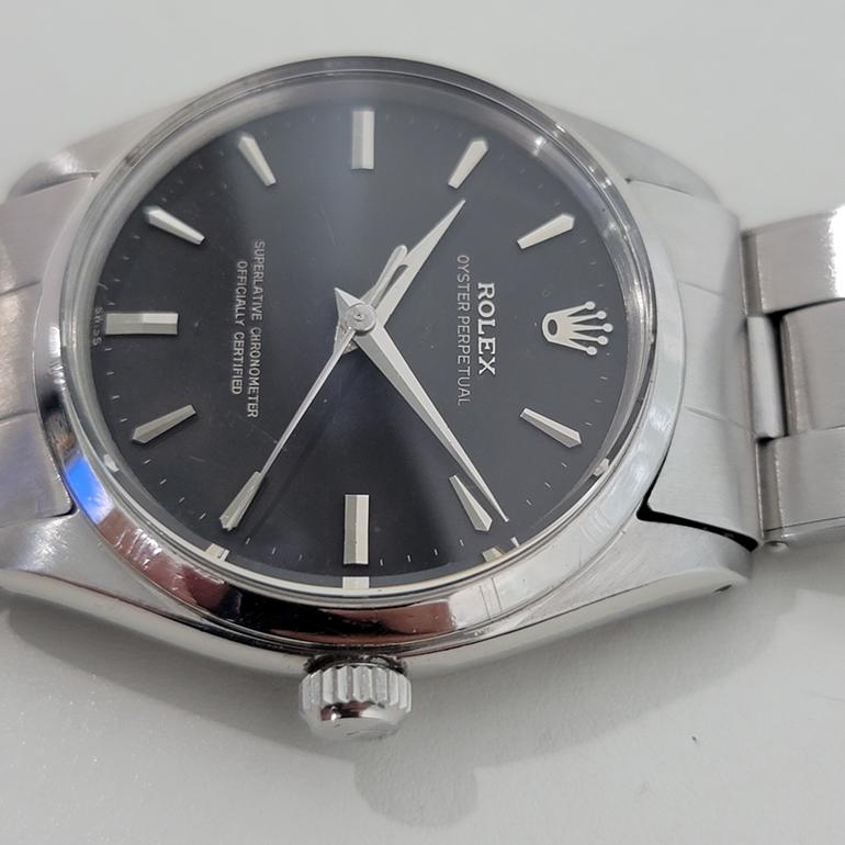 Rolex Oyster Perpetual Ref 6564 34mm Hombre Automático Gay Freres 1950s RA532 en venta 1