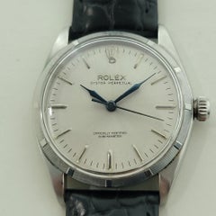 Rolex Oyster Perpetual Ref 6565 34mm Mens Automatic 1950s Swiss Vintage RA547