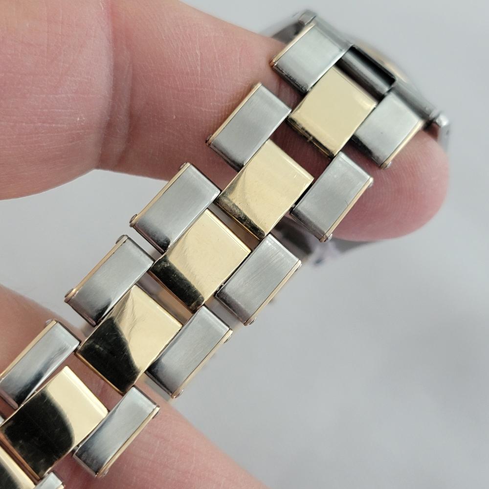 Rolex Oyster Perpetual Ref 6581 34mm Mens 14k SS 1960s Vintage Automatic RA665 For Sale 7