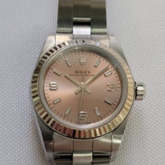 Rolex Oyster perpetual Ref 76094 18k SS Ladies 26mm Automatic circa 2000s RA733